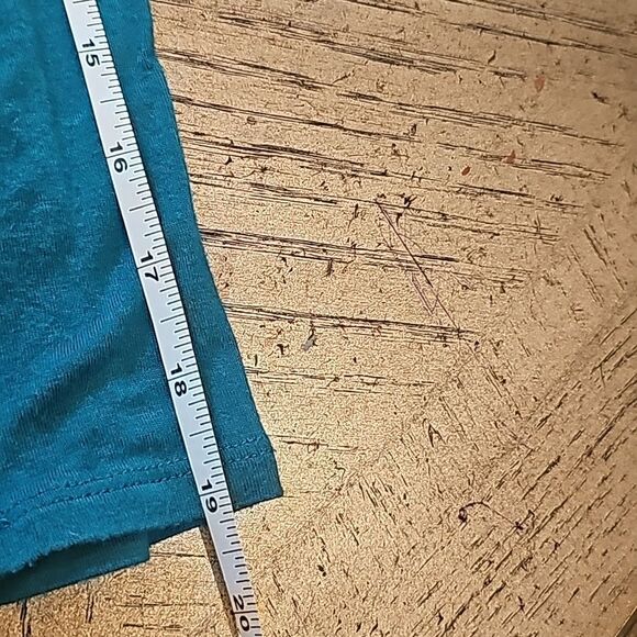 Green blouse DKNYC size M - Picture 8 of 11